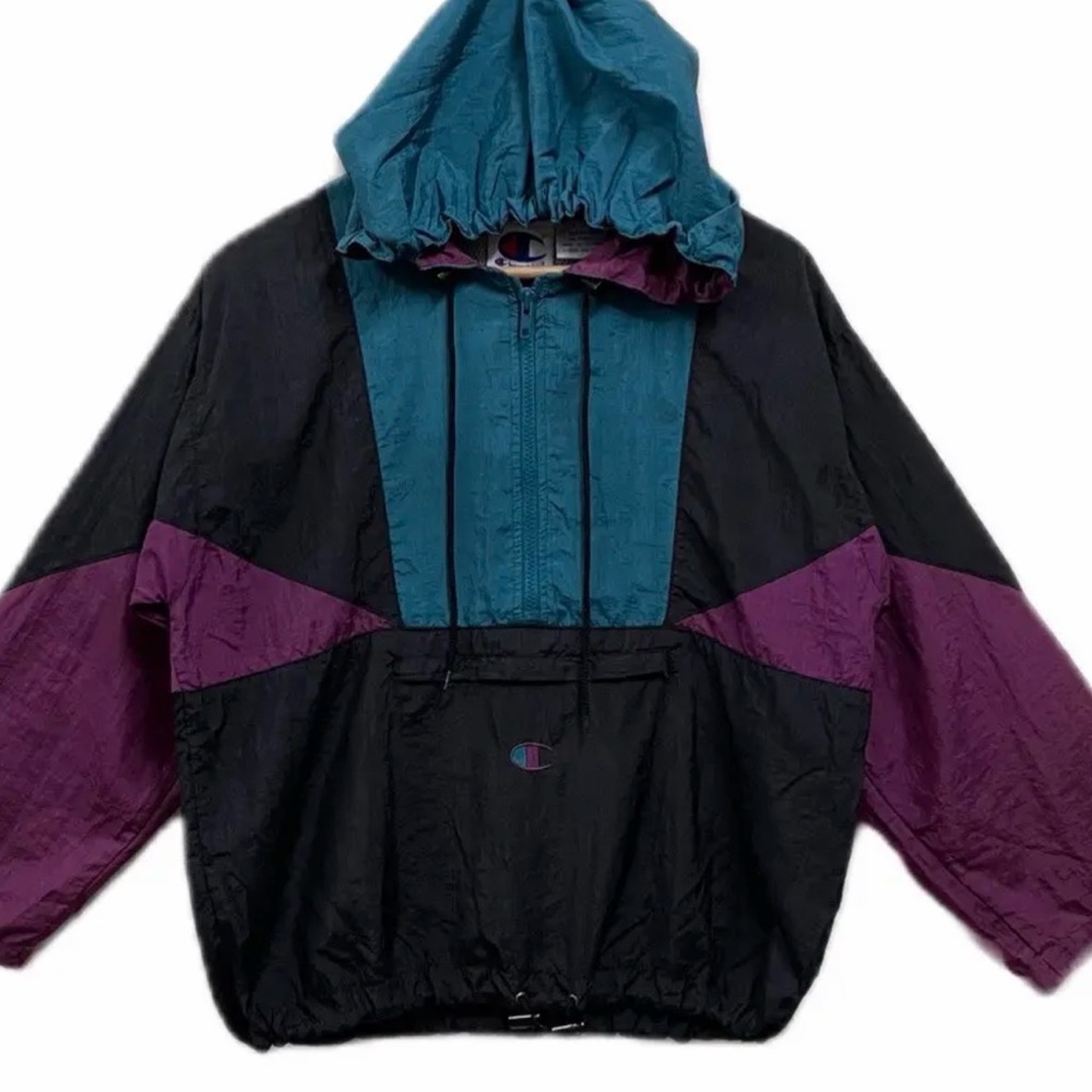 Vintage 90’s champion windbreaker - Picture 2 of 6